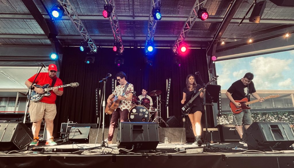 The Robert Cini Band wins the 3rd Heat of Cairns Passport to Airlie Competition